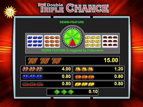 Online triple chance  Triple chance online free game